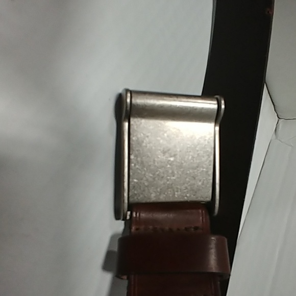 Medium Brown Leather Belt - Picture 3 of 5